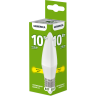 Светодиодная лампа IEK GENERICA C35 свеча 10Вт 230В 3000К E27 LL-C35-10-230-30-E27-G